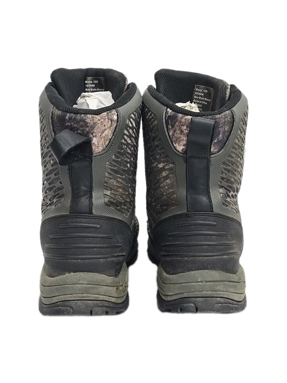 Men's Magellan Outdoors Pro Offroad Waterproof Boots Size 12D #163906 Mossy Oak - Picture 5 of 14